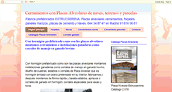 Desktop Screenshot of cerramientos.placasalveolares.com