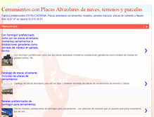 Tablet Screenshot of cerramientos.placasalveolares.com