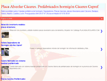 Tablet Screenshot of caceres.placasalveolares.com
