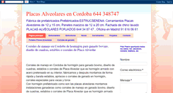 Desktop Screenshot of cordoba.placasalveolares.com